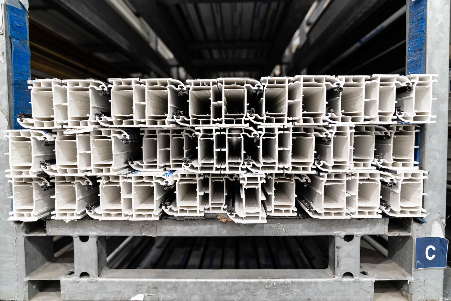 Genius' factory with uPVC profiles