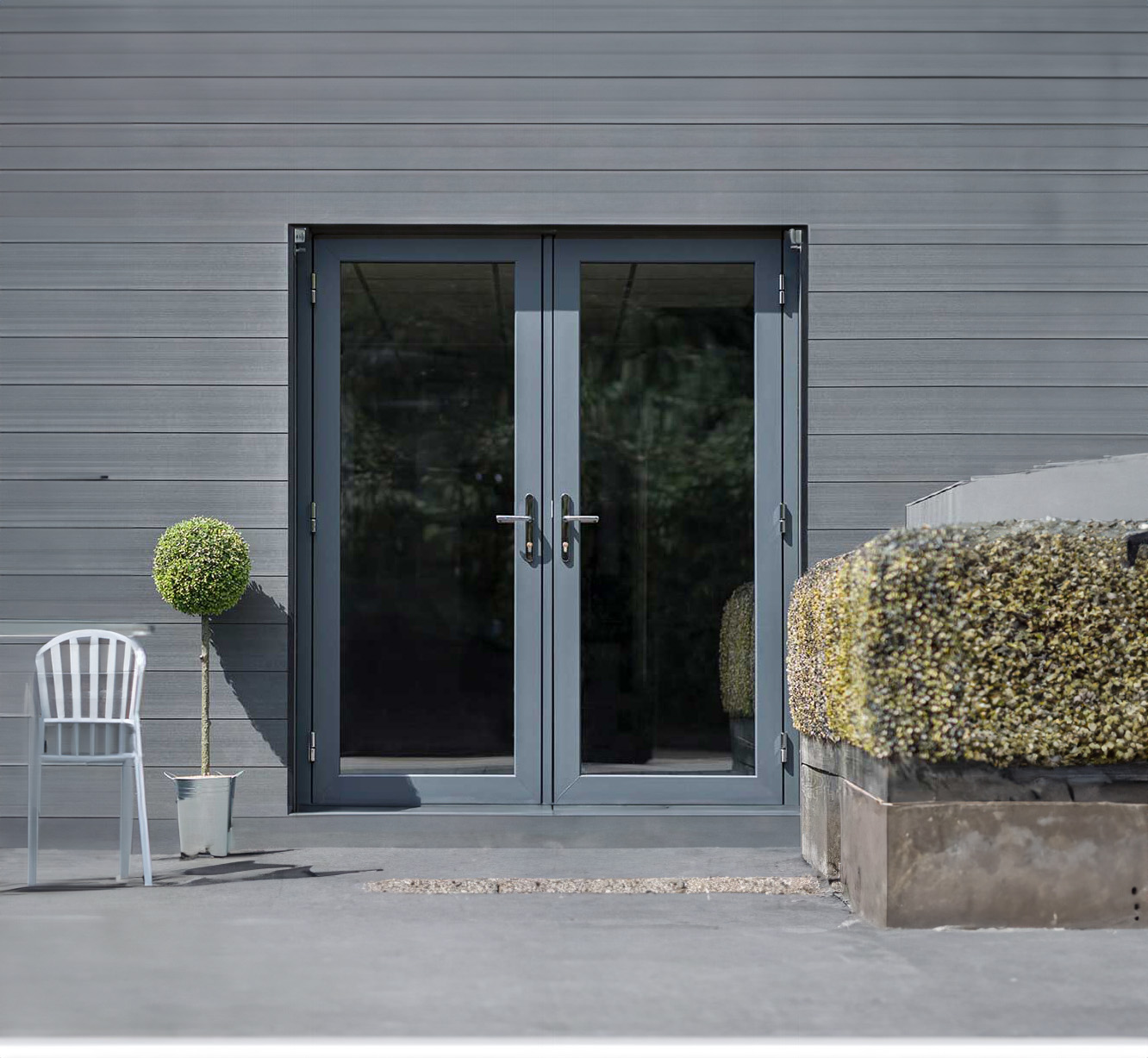 Heritage flush french door