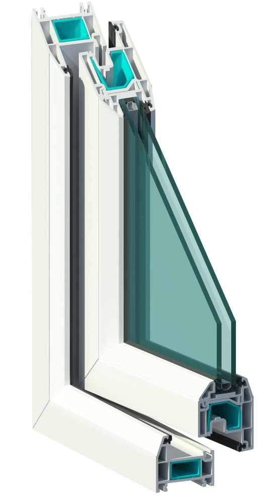 Tilt & Turn window uPVC profile